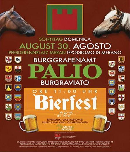 Domenica a Merano il tradizionale appuntamento con il Palio del Burgraviato