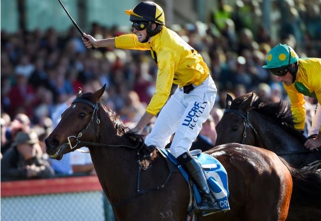 Australia. No Song No Supper cerca uno storico doppio a Warrnambool nel Grand Annual Steeple Chase