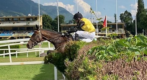 ITALIA. Merano, Notti è magico! L’allievo di Pepi Vana con in sella Ondrej Velek vince per il terzo anno consecutivo un grande steeple chase in tono minore, causa in forfait all’ultimo minuto di L’Estran e Northerly Wind. Gangster De Coddes splendido nel Vanoni, Desert Agenda idem nel Dei Giovani; Almost Human ok nel Roma dove cade Broughton