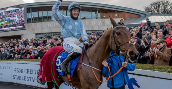 IRLANDA. Grande attesa per la due giorni del Dublin Racing Festival di Leopardstown, sette le corse di Gr1 in programma con il champion trainer Willie Mullins che guida totalmente il mercato. Sabato il clou con la Gold Cup con il favorito di Cheltenham Galopin des Champs, domenica la Champion Hurdle dove in lista d’attesa ci sono State Man ed Honeysuckle